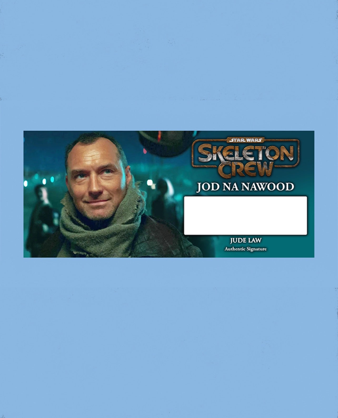 SKELETON CREW - JOD NA NAWOOD - 3x7 BRUSHED METAL