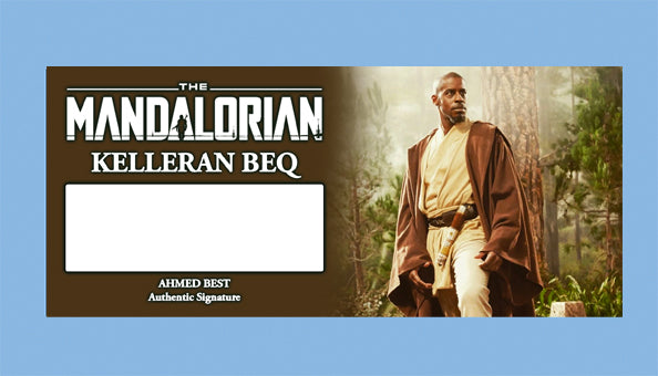 AHMED BEST - JAR JAR BINKS - PLAQUES - BRUSHED METAL