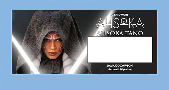 Rosario Dawson - AHSOKA TANO - PLAQUES - BRUSHED METAL