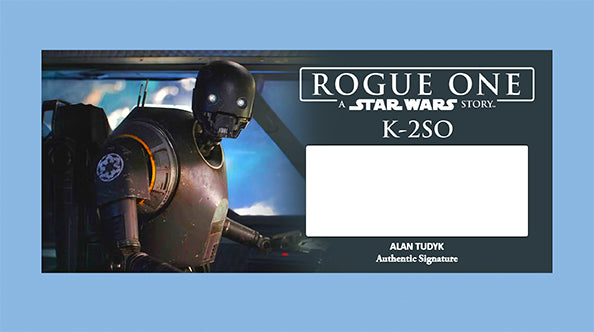 Alan Tudyk - K-2SO - BRUSHED METAL
