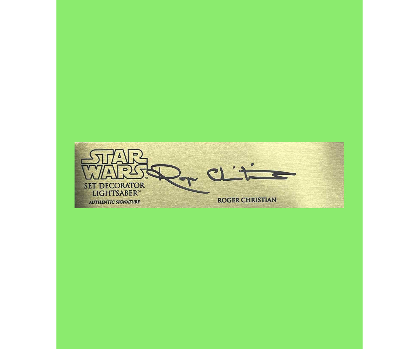 ROGER CHRISTIAN - SET DECORATOR