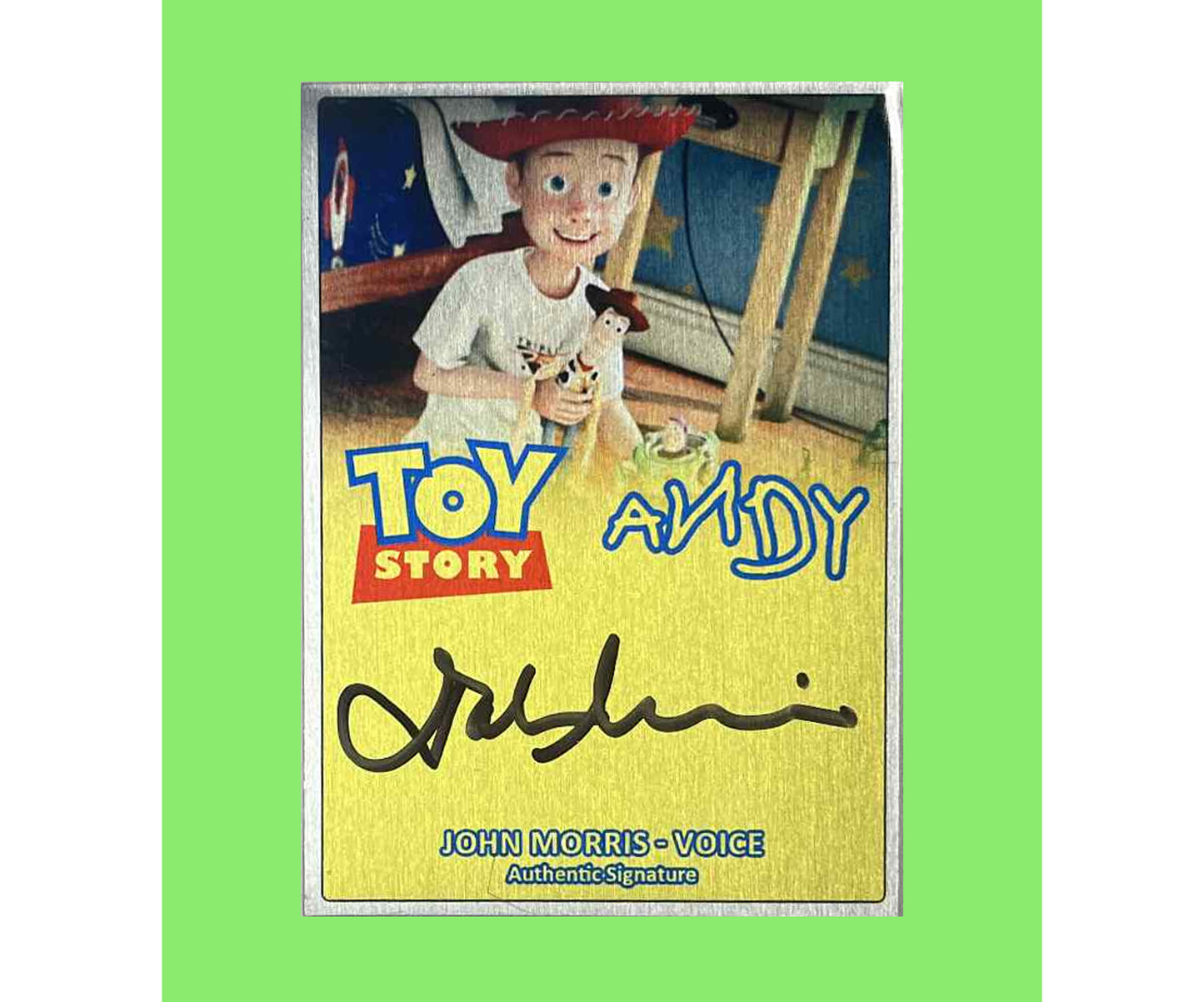 JOHN MORRIS - TOY STORY - VOICE OF ANDY