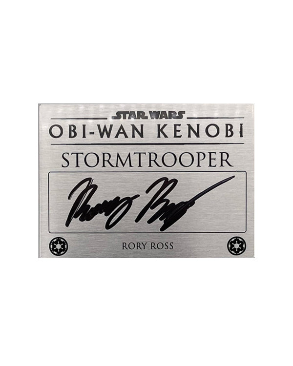 RORY ROSS - STORMTROOPER - OBI-WAN KENOBI TV SHOW