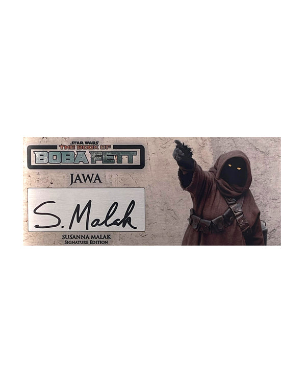 SUSANNA MALAK - JAWA - THE BOOK OF BOBA FETT - 3X7 PLAQUE