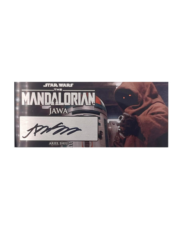 ARIEL SHIU - JAWA - THE MANDALORIAN TV SHOW - 3X7 PLAQUE