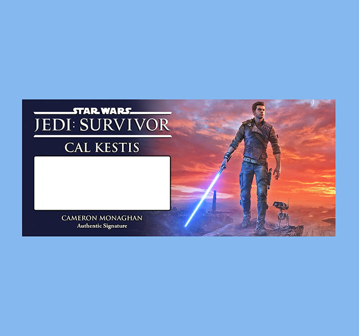 CAMERON MONAGHAN - CAL KESTIS - JEDI SURVIVOR / FALLEN ORDER- BRUSHED METAL