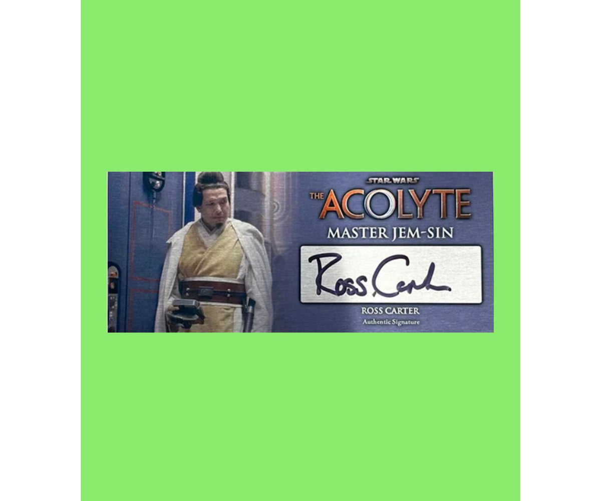 ROSS CARTER - MASTER JEM-SIN THE ACOLYTE