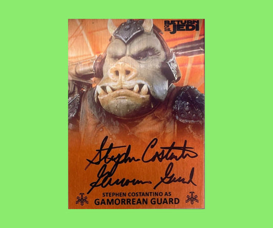 STEPHEN COSTANTINO - GAMORREAN GUARD