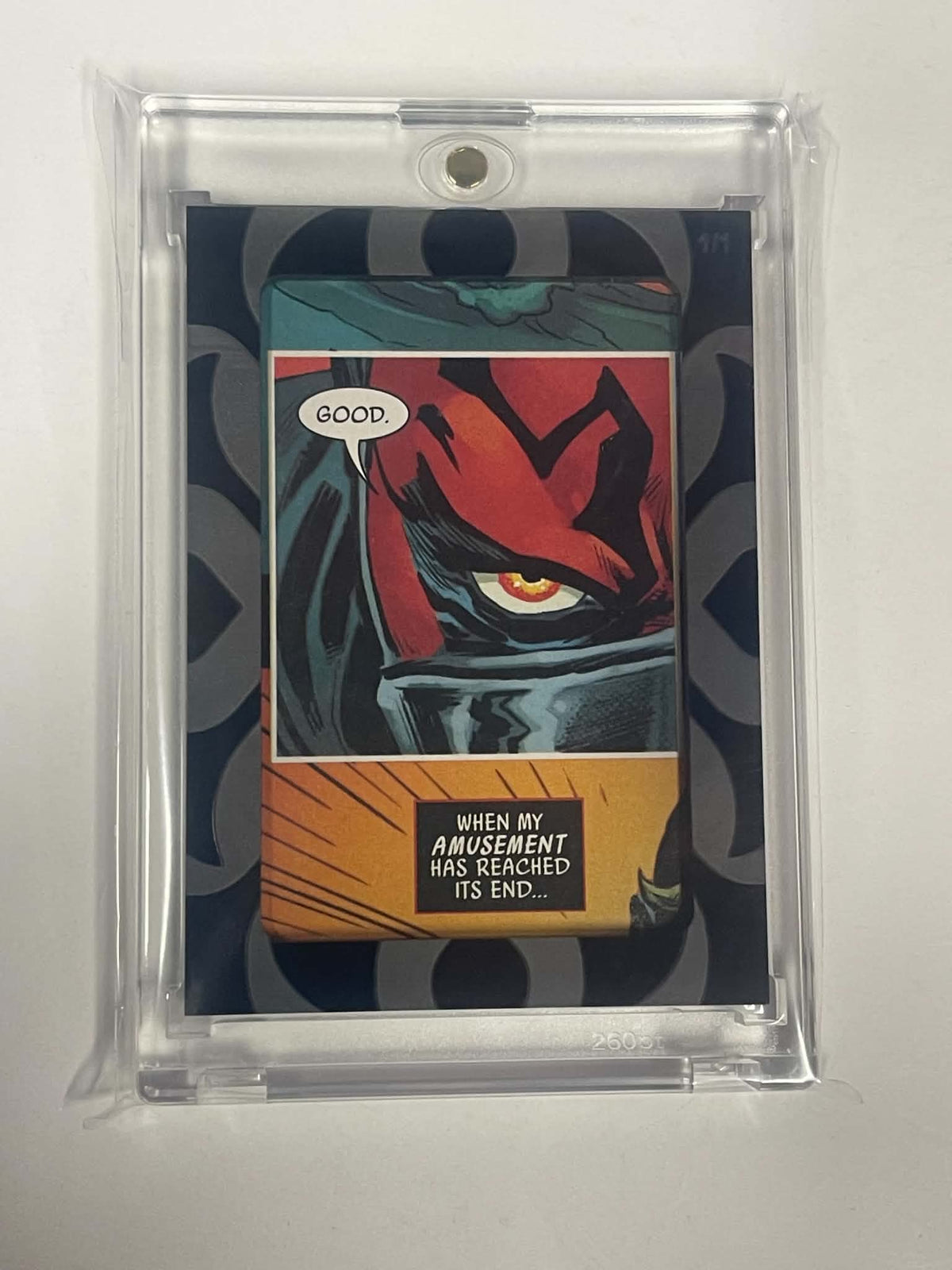 Comic Book Trading Card Cut