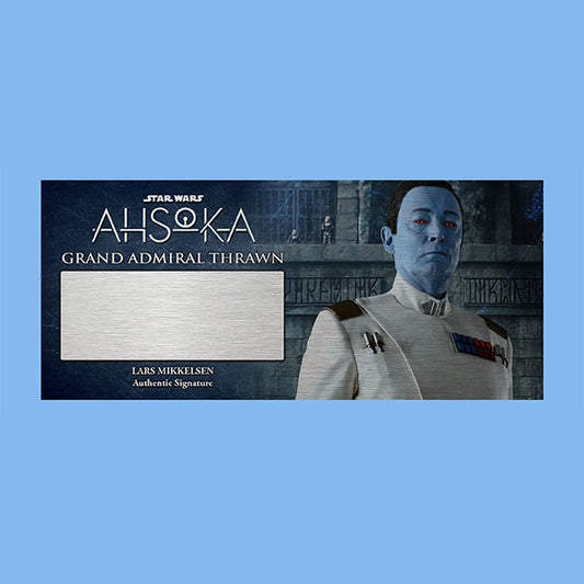 GRAND ADMIRAL THRAWN - 3x7 BRUSHED METAL