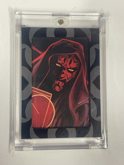 Comic Book Trading Card Cut