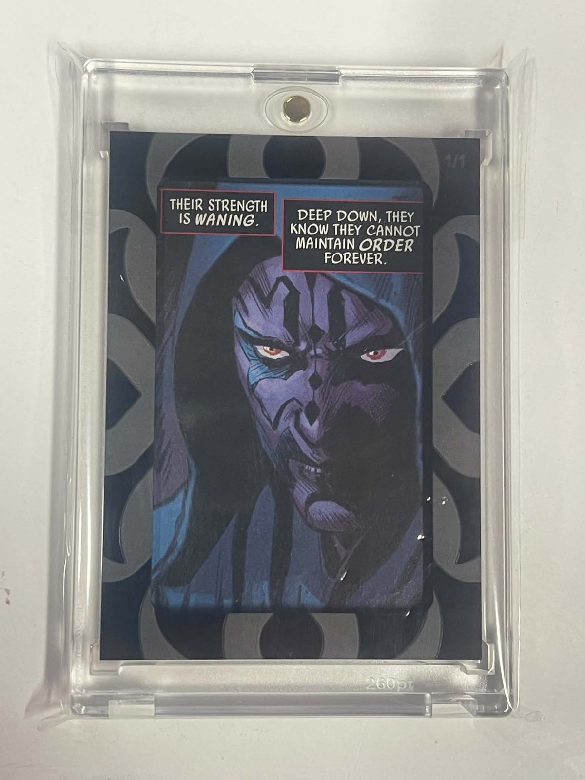 Comic Book Trading Card Cut