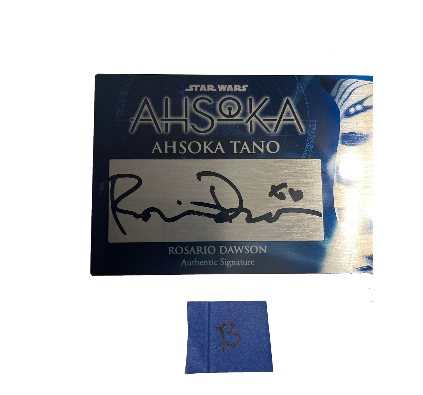 ROSARIO DAWSON - AHSOK ATANO - AHSOKA TV SHOW - 3X7 PLAQUE