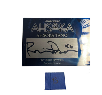 ROSARIO DAWSON - AHSOK ATANO - AHSOKA TV SHOW - 3X7 PLAQUE