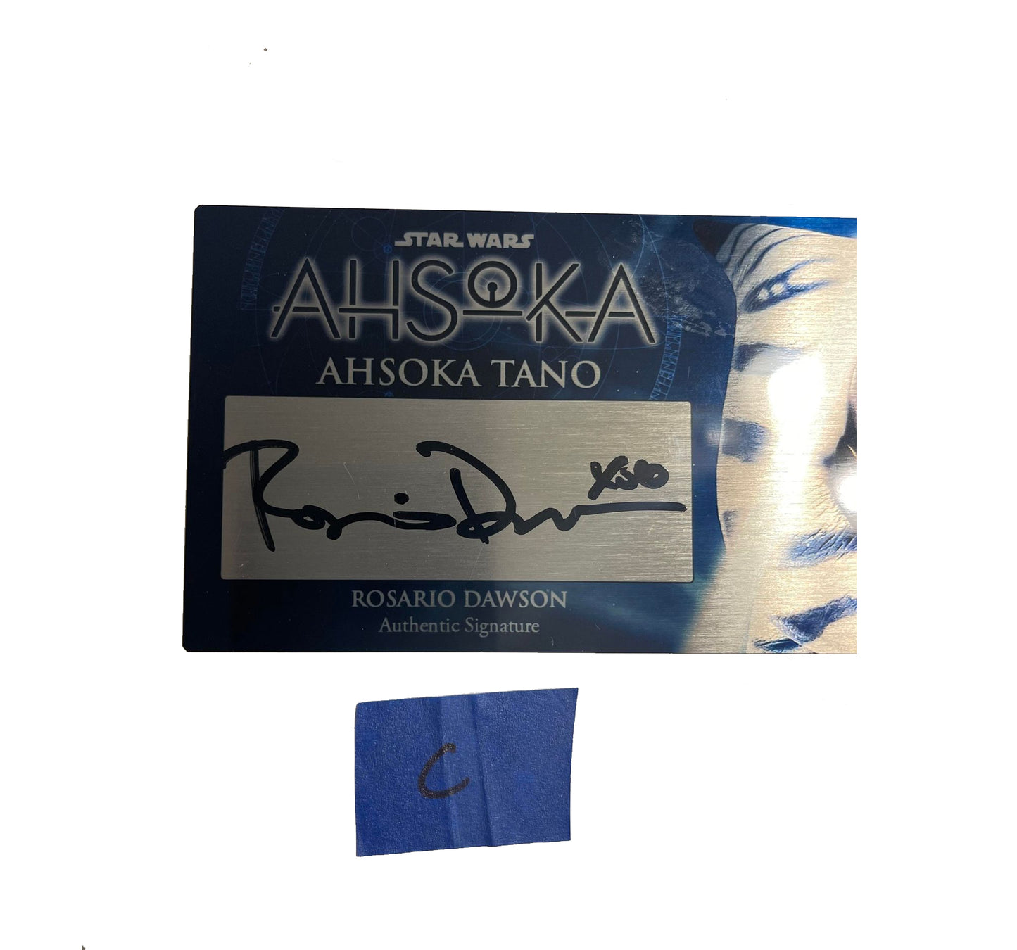 ROSARIO DAWSON - AHSOK ATANO - AHSOKA TV SHOW - 3X7 PLAQUE