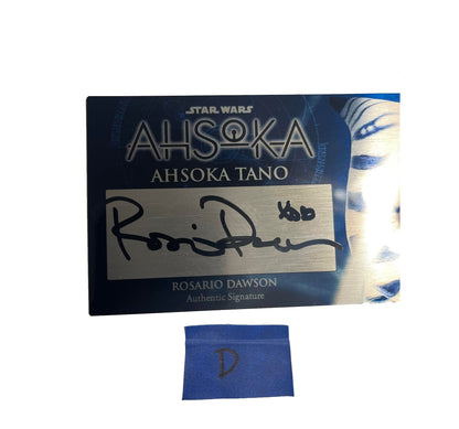 ROSARIO DAWSON - AHSOK ATANO - AHSOKA TV SHOW - 3X7 PLAQUE