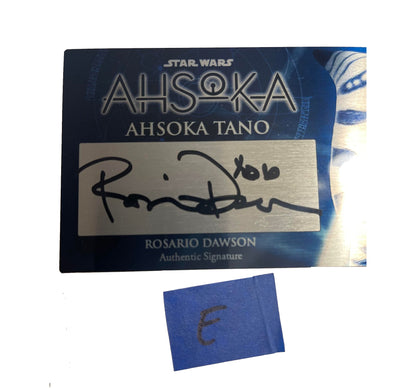 ROSARIO DAWSON - AHSOK ATANO - AHSOKA TV SHOW - 3X7 PLAQUE