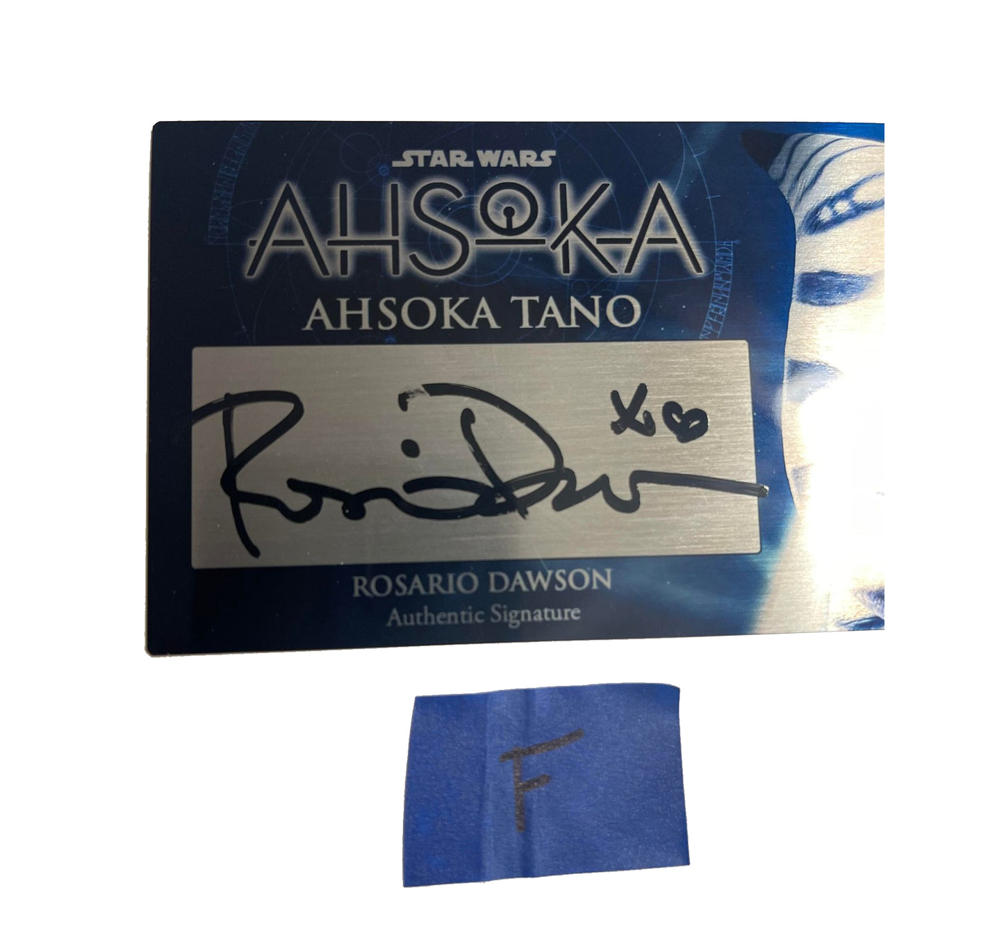 ROSARIO DAWSON - AHSOK ATANO - AHSOKA TV SHOW - 3X7 PLAQUE