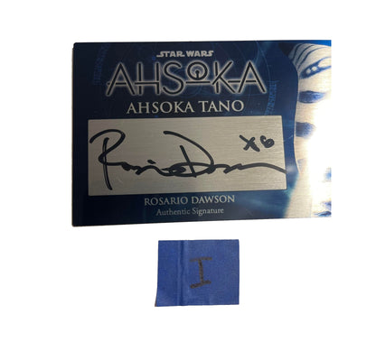 ROSARIO DAWSON - AHSOK ATANO - AHSOKA TV SHOW - 3X7 PLAQUE