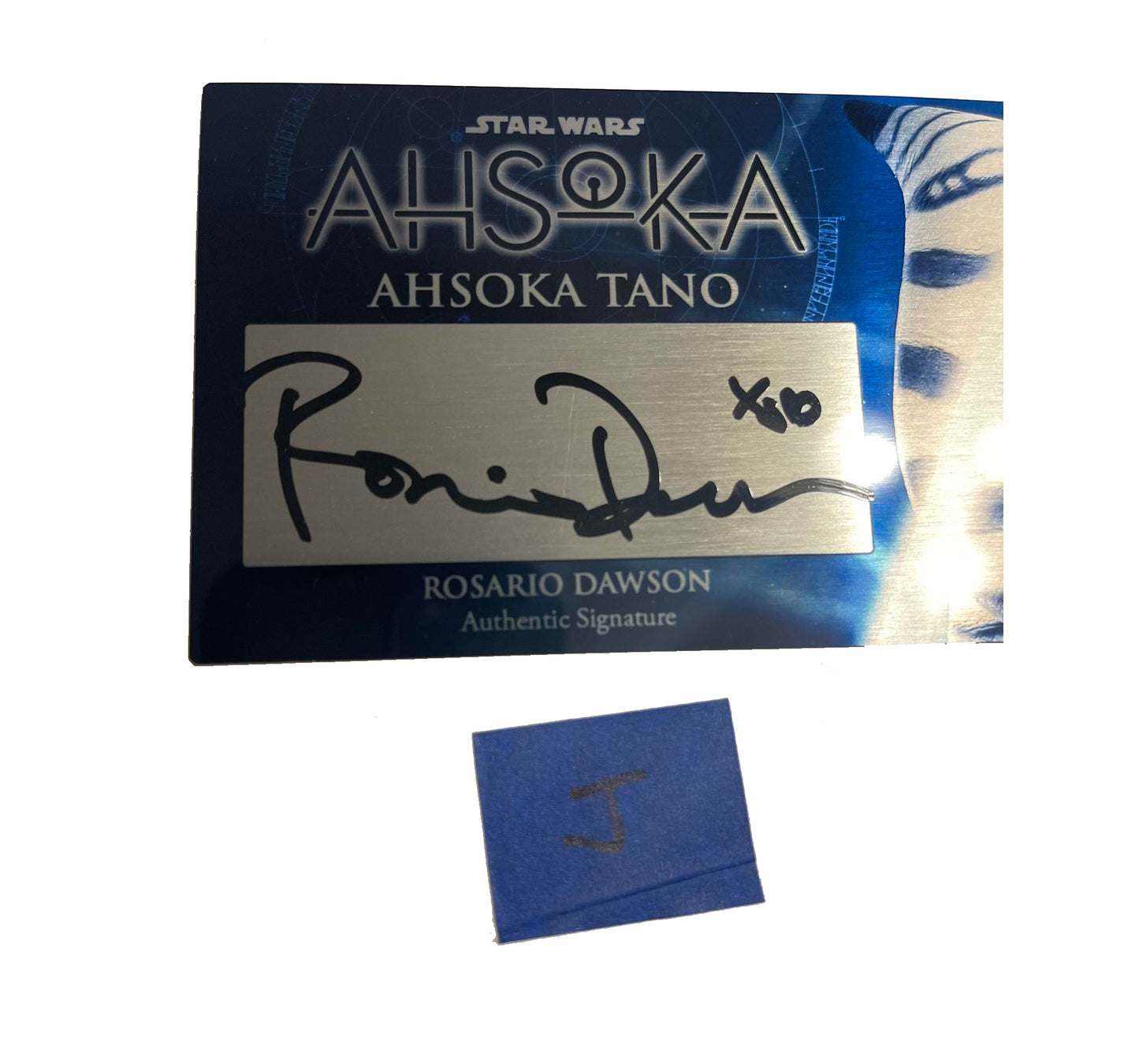 ROSARIO DAWSON - AHSOK ATANO - AHSOKA TV SHOW - 3X7 PLAQUE