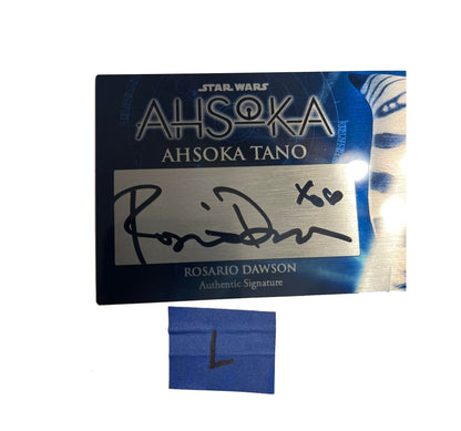 ROSARIO DAWSON - AHSOK ATANO - AHSOKA TV SHOW - 3X7 PLAQUE