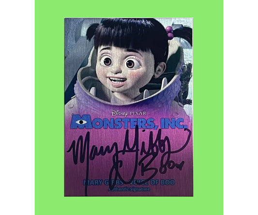 MARY GIBBS - MONSTERS INC. - VOICE OF BOO