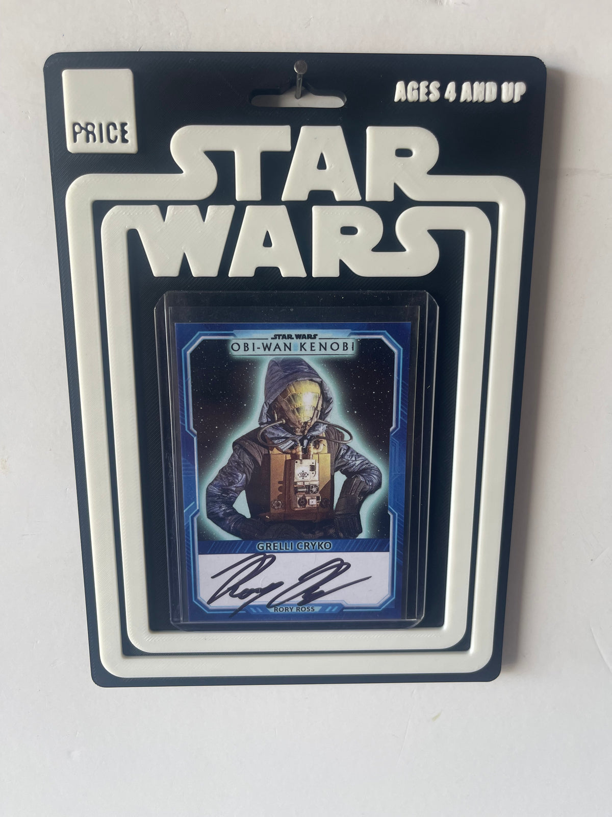 STAR WARS TRADING CARD PIN-UP FRAME