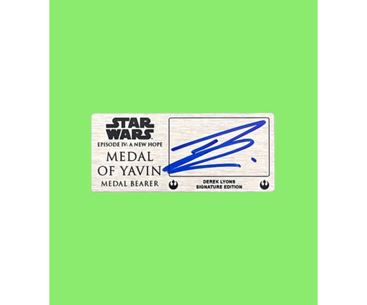 DEREK LYONS - MEDAL OF YAVIN
