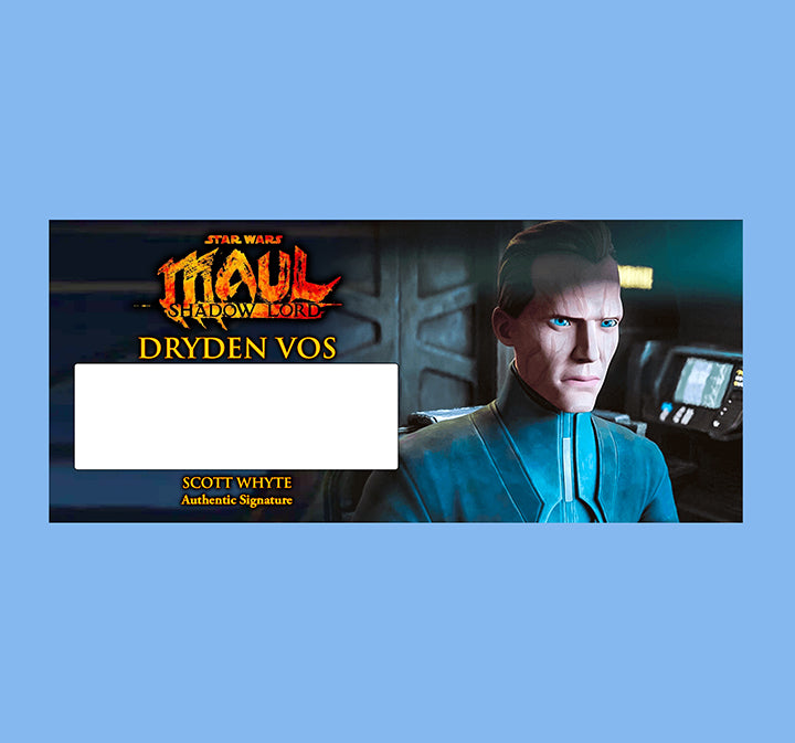SCOTT WHYTE -  DRYDEN VOS - MAUL SHADOW LORD - BRUSHED METAL