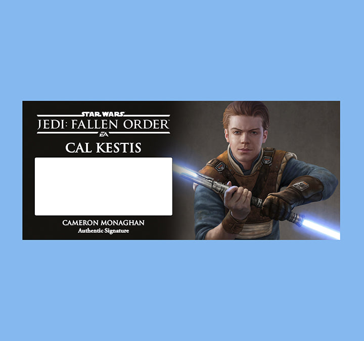CAMERON MONAGHAN -  CAL KESTIS - JEDI SURVIVOR / FALLEN ORDER- BRUSHED METAL