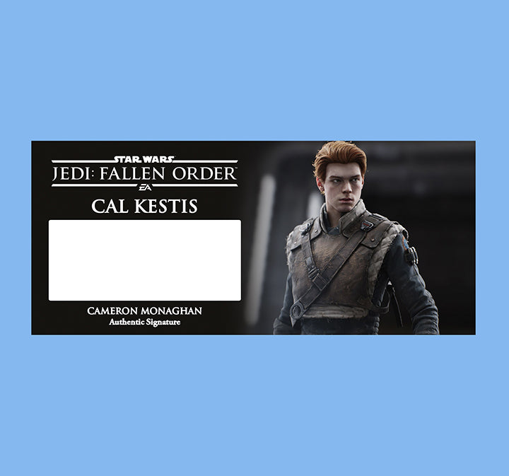 CAMERON MONAGHAN -  CAL KESTIS - JEDI SURVIVOR / FALLEN ORDER- BRUSHED METAL