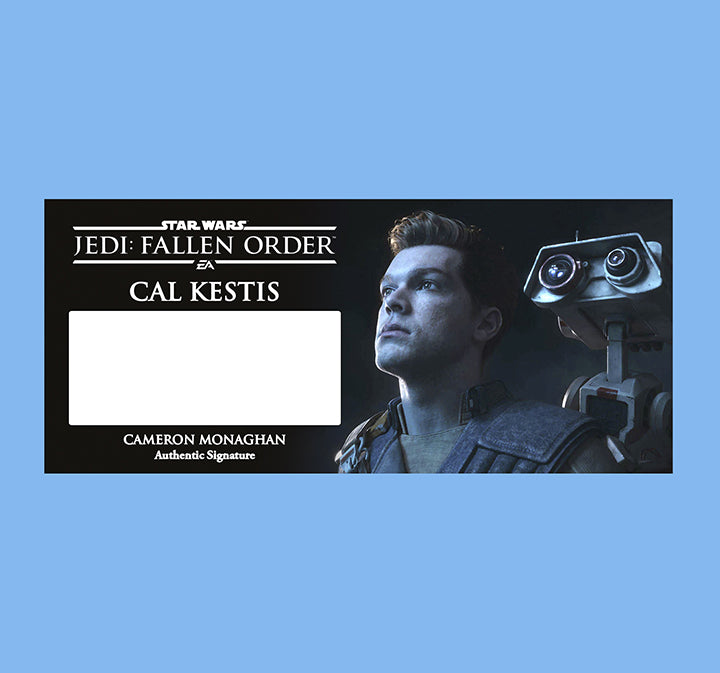 CAMERON MONAGHAN -  CAL KESTIS - JEDI SURVIVOR / FALLEN ORDER- BRUSHED METAL