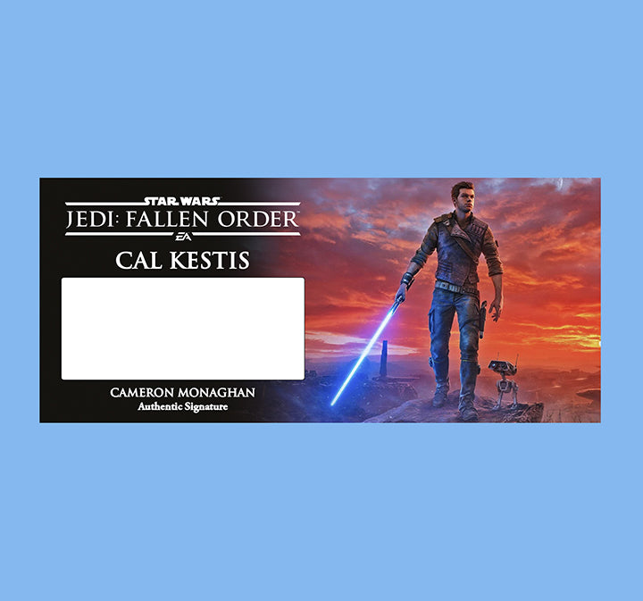 CAMERON MONAGHAN -  CAL KESTIS - JEDI SURVIVOR / FALLEN ORDER- BRUSHED METAL