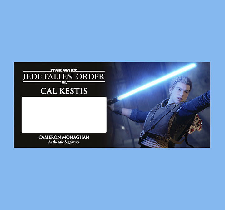 CAMERON MONAGHAN -  CAL KESTIS - JEDI SURVIVOR / FALLEN ORDER- BRUSHED METAL