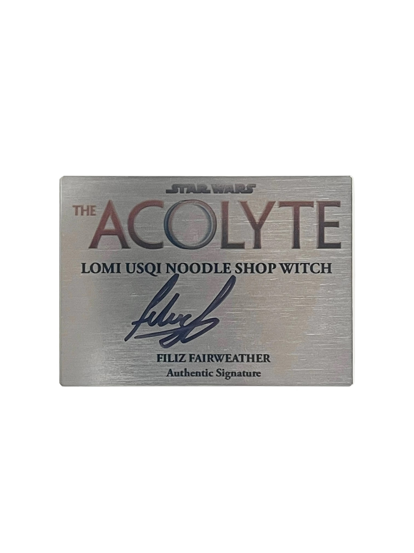 FILIZ FAIRWEATHER - NOODLE SHOP WITCH - THE ACOLYTE - 2.5x3.5 PLAQUE