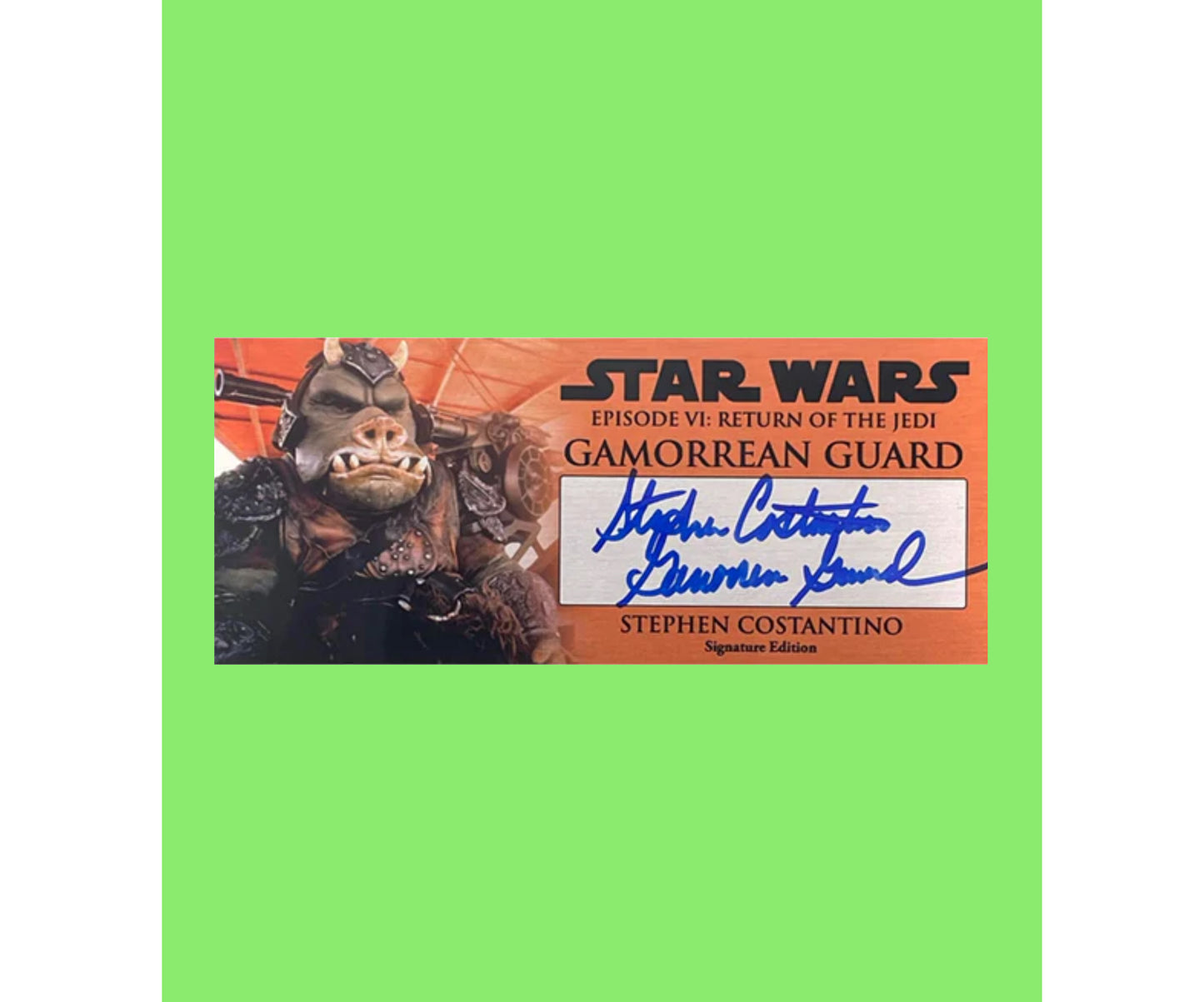 STEPHEN COSTANTINO - GAMORREAN GUARD