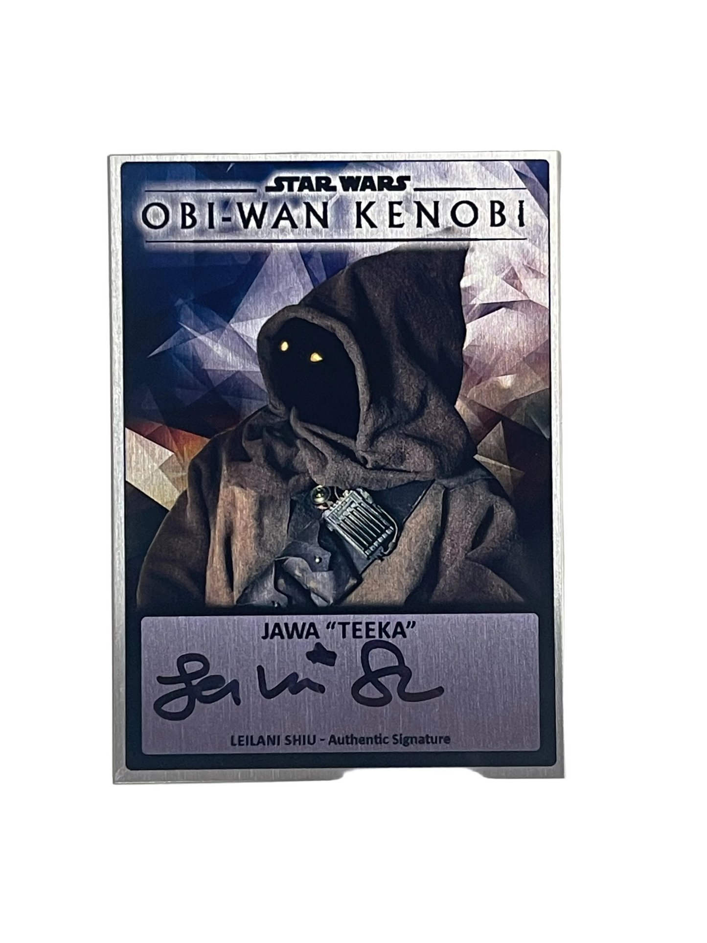 LEILANI SHIU - JAWA - OBI-WAN KENOBI TV SHOW - 2.5X3.5 PLAQUE