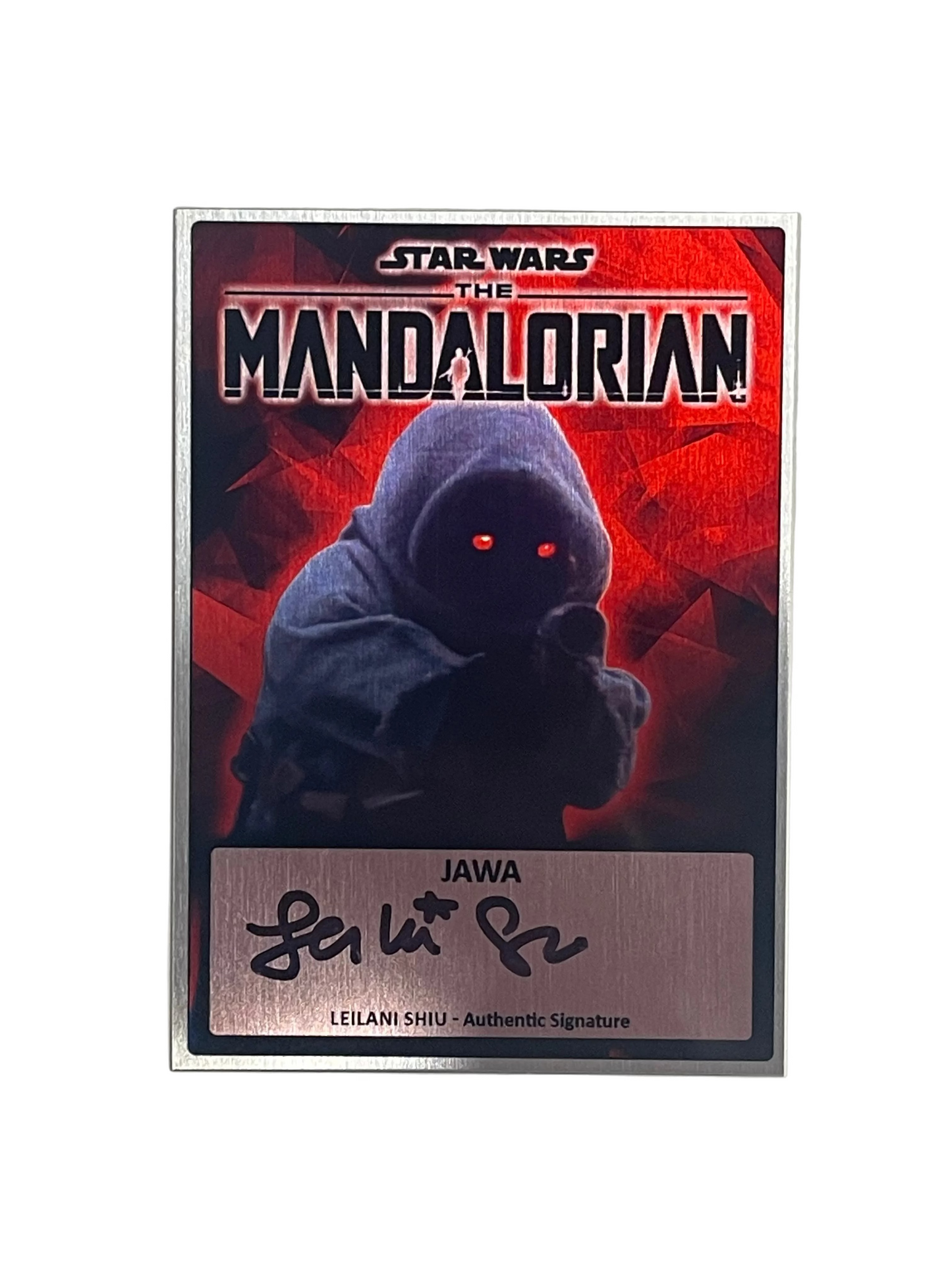 LEILANI SHIU - JAWA - THE MANDALORIAN TV SHOW - 2.5X3.5 PLAQUE