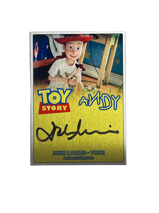 JOHN MORRIS - TOY STORY - VOICE OF ANDY