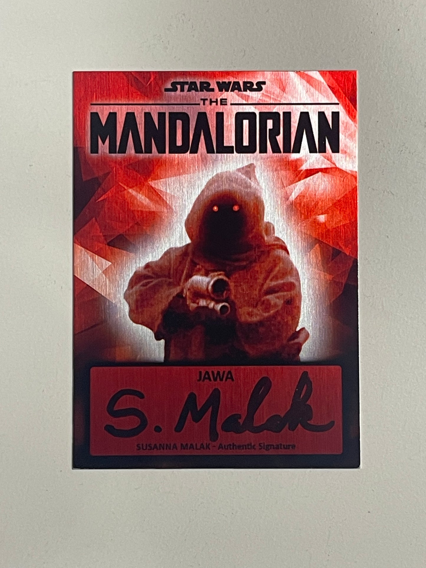 SUSANNA MALAK - JAWA - THE MANDALORIAN - 2.5x3.5 PLAQUE