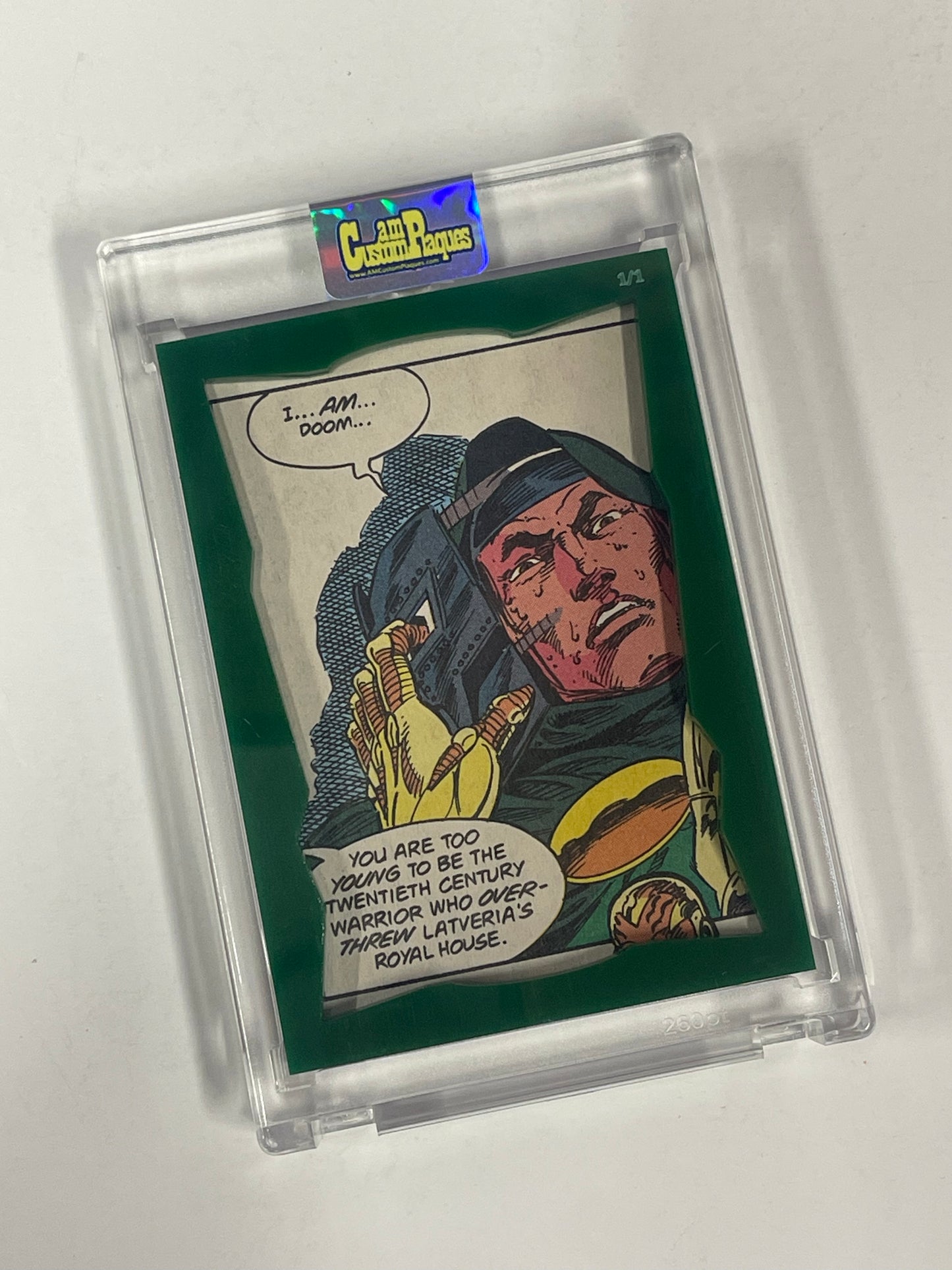 1/1 TRADING CARDS - DOOM 2099 COMIC