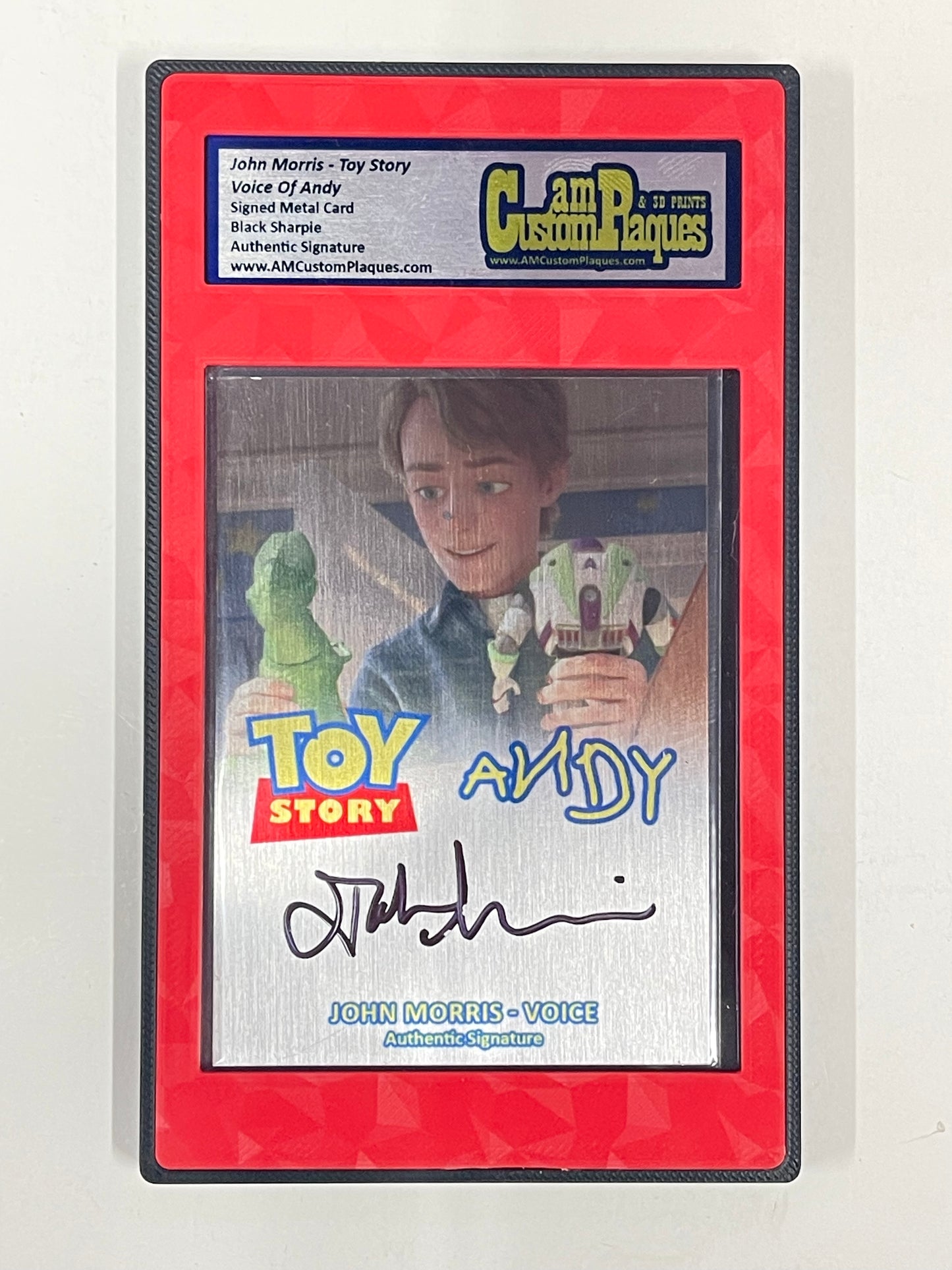 JOHN MORRIS - ANDY - TOY STORY v2 - SLABED CARD