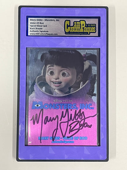 MARY GIBBS - BOO - MONSTERS, INC. - SLABED CARD