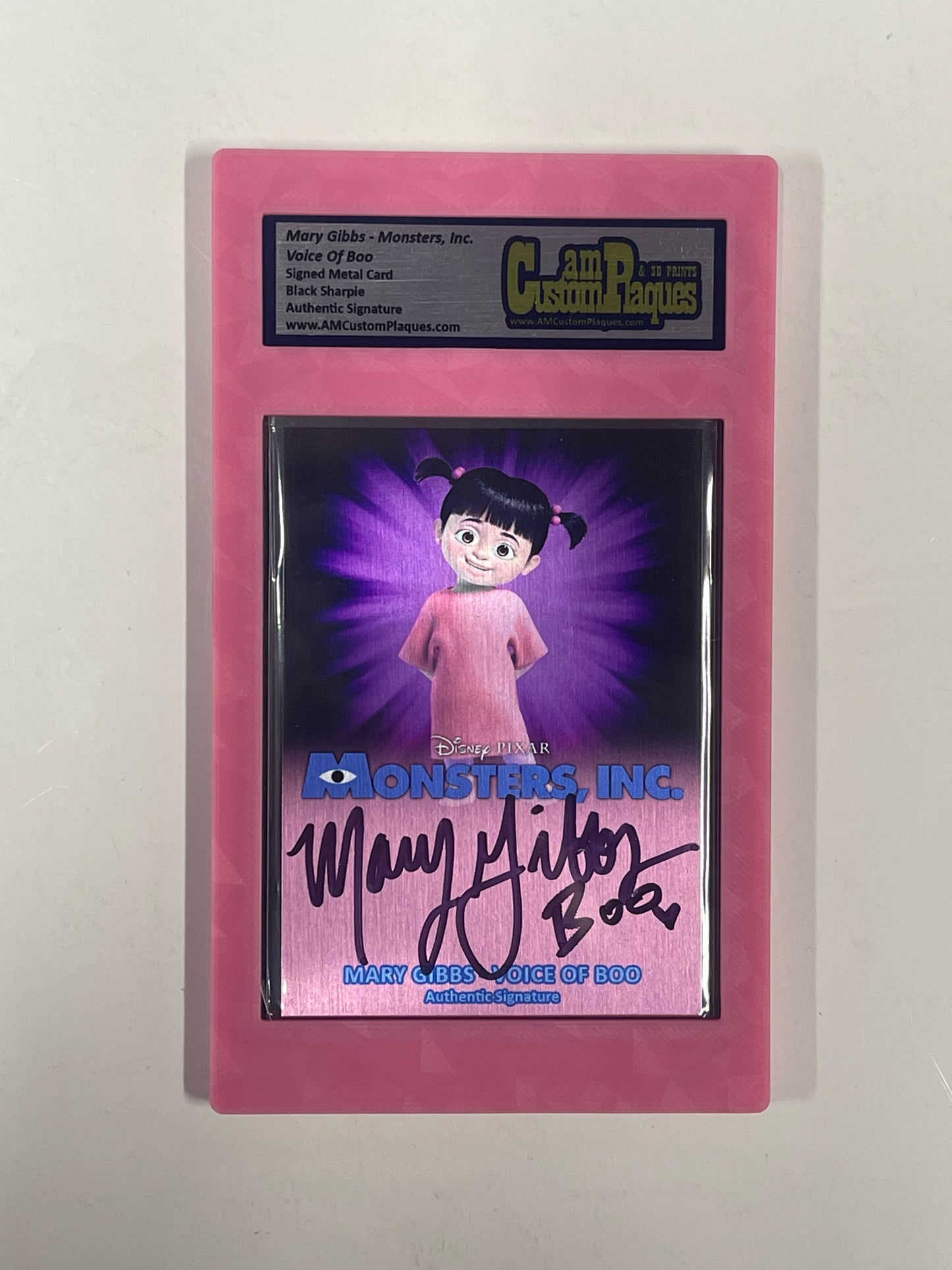 MARY GIBBS - BOO - MONSTERS, INC. - SLABED CARD - V2