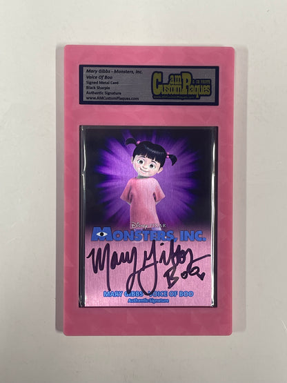 MARY GIBBS - BOO - MONSTERS, INC. - SLABED CARD - V2