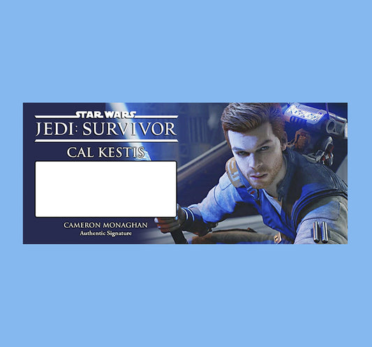 CAMERON MONAGHAN -  CAL KESTIS - JEDI SURVIVOR / FALLEN ORDER- BRUSHED METAL