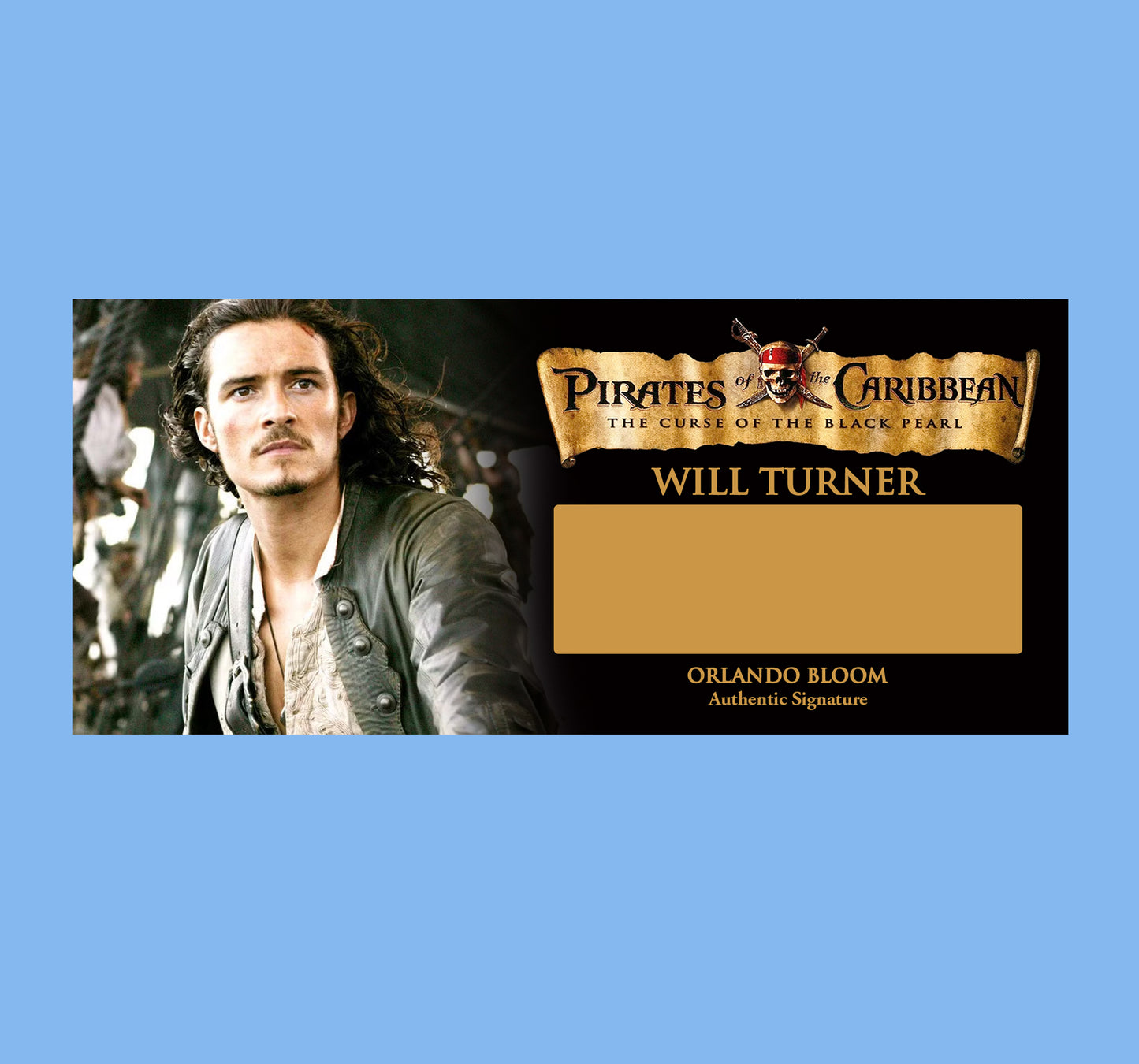 ORLANDO BLOOM - LEGOLAS - LORD OF THE RINGS - PLAQUES - BRUSHED METAL