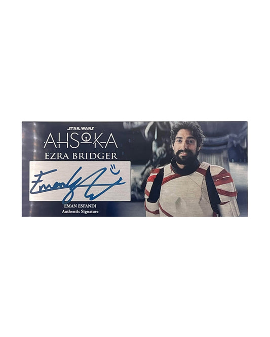 EMAN ESFANDI - EZRA BRIDGER - AHSOKA TV SHOW - 3X7 PLAQUE
