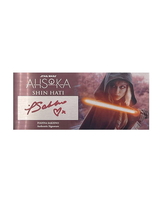 IVANNA SAKHNO - SHIN HATI - AHSOKA TV SHOW - 3X7 PLAQUE