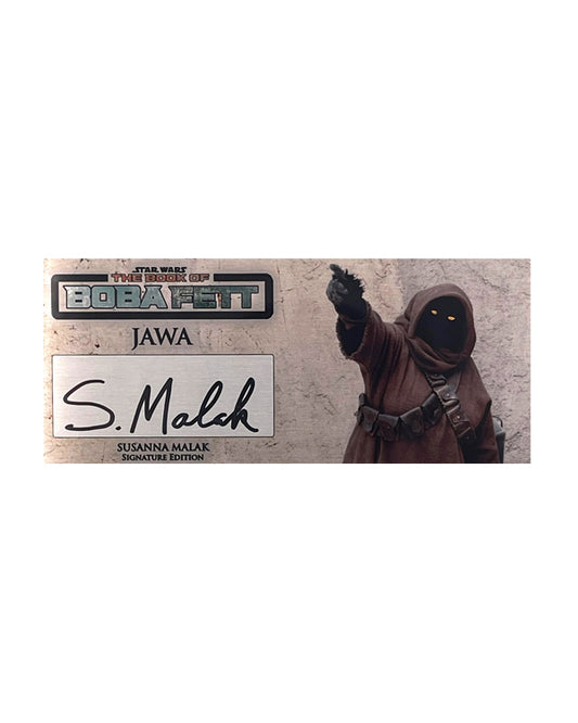 SUSANNA MALAK - JAWA - THE BOOK OF BOBA FETT - 3X7 PLAQUE